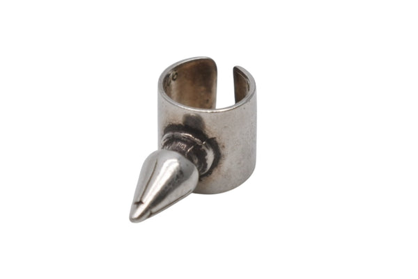 CHROME HEARTS クロムハーツ SPIKE スパイク イヤーカフ 重量約2.5g 2014/925刻印 RSクロス シルバー925 美品 中古 4b006242