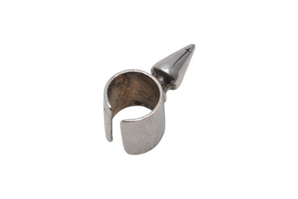 CHROME HEARTS クロムハーツ SPIKE スパイク イヤーカフ 重量約2.5g 2014/925刻印 RSクロス シルバー925 美品 中古 4b006242