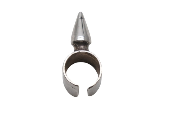 CHROME HEARTS クロムハーツ SPIKE スパイク イヤーカフ 重量約2.5g 2014/925刻印 RSクロス シルバー925 美品 中古 4b006242