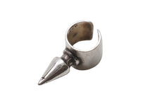 画像をギャラリービューアに読み込む, CHROME HEARTS クロムハーツ SPIKE スパイク イヤーカフ 重量約2.5g 2014/925刻印 RSクロス シルバー925 美品 中古 4b006242