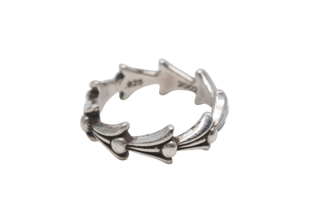 クロムハーツ クロス テイル リング 18.5号 SV925 指輪 シルバー CHROME HEARTS クロムハーツ CROSS TAIL RING クロステイルリング 指輪