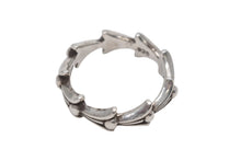 画像をギャラリービューアに読み込む, CHROME HEARTS クロムハーツ CROSS TAIL RING クロステイルリング 指輪 重量約4.2g 2002/.925刻印 シルバー925 美品 中古 4b006246