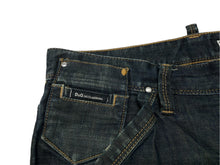 Load image into Gallery viewer, 極美品 Dolce&amp;Gabbana ドルチェ＆ガッバーナ デニムパンツ RPO460 SD638 トルコ製 コットン エラスタン ブルー サイズ48 中古 4b006247