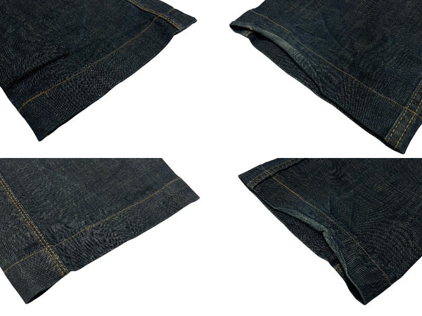 極美品 Dolce&Gabbana ドルチェ＆ガッバーナ デニムパンツ RPO460 SD638 トルコ製 コットン エラスタン ブルー サイズ48 中古 4b006247