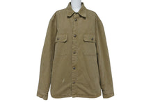 画像をギャラリービューアに読み込む, CHROME HEARTS クロムハーツ WORK DOG SHIRTS ワークドッグ シャツ ジャケット クロスボール ヘリンボーン ブラウン サイズXL 良品 中古 4b006253