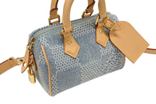 Load image into Gallery viewer, 新品同様 LOUIS VUITTON ルイヴィトン スピーディ バンドリエール18 ハンドバッグ ダミエデニム3D N40682 ゴールド金具 中古 4b006259