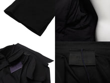画像をギャラリービューアに読み込む, 極美品 PRADA プラダ 24SS シングルブレスト コットンジャケット UG1267 IC コットン ブラック サイズ48R 中古 4b006260