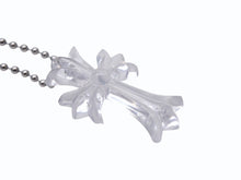 画像をギャラリービューアに読み込む, 極美品 CHROME HEARTS クロムハーツ RUBBER CH CRS SML ラバーCHクロスネックレス スモール 青山20周年記念 全長約75cm 中古 4b006263