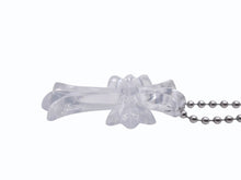 画像をギャラリービューアに読み込む, 極美品 CHROME HEARTS クロムハーツ RUBBER CH CRS SML ラバーCHクロスネックレス スモール 青山20周年記念 全長約75cm 中古 4b006263