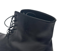 画像をギャラリービューアに読み込む, BALENCIAGA バレンシアガ Outdoor Rim Combat Boots ブーツ ブラック カーフスキン 579684 サイズ45 美品 中古 4b006264