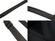 画像をギャラリービューアに読み込む, 極美品 LOEWE ロエベ バーティカル Tポケット ショルダーバッグ ソフトグレインカーフ レザー カーキ シルバー金具 中古 4b006265