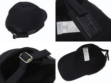 画像をギャラリービューアに読み込む, 極美品 LOEWE ロエべ キャップ K820358X36 ブラック無地 刺繍 付属品(保存袋あり) キャンバス 中古 4b006266