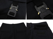 画像をギャラリービューアに読み込む, Dior Homme ディオール オム × ALYX アリクス カーゴパンツ 933C124A4530 サイズ44 ネイビー 19AW キムジョーンズ期 美品 中古 4b006268