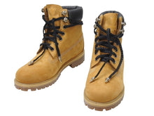 画像をギャラリービューアに読み込む, 新品未使用 CHROME HEARTS クロムハーツ × Timberland ティンバーランド オーダー コラボ ブーツ ブラウン ダガー クロスボール サイズ8M 中古 4b006269
