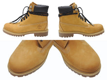 画像をギャラリービューアに読み込む, 新品未使用 CHROME HEARTS クロムハーツ × Timberland ティンバーランド オーダー コラボ ブーツ ブラウン ダガー クロスボール サイズ8M 中古 4b006269