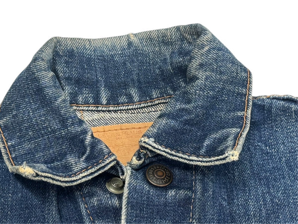 LEVI'S リーバイス 60年代製 デニムジャケット kids キッズ ビッグE 70805-0217 ブルー サイズ8 美品 中古 4b006272