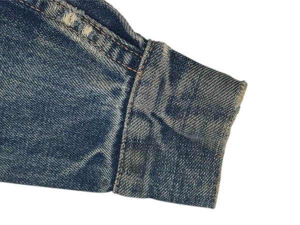 LEVI'S リーバイス 60年代製 デニムジャケット kids キッズ ビッグE 70805-0217 ブルー サイズ8 美品 中古 4b006272