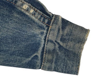 画像をギャラリービューアに読み込む, LEVI'S リーバイス 60年代製 デニムジャケット kids キッズ ビッグE 70805-0217 ブルー サイズ8 美品 中古 4b006272