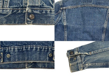 画像をギャラリービューアに読み込む, LEVI'S リーバイス 60年代製 デニムジャケット kids キッズ ビッグE 70805-0217 ブルー サイズ8 美品 中古 4b006272