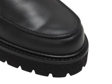 画像をギャラリービューアに読み込む, 新品同様 HERMES エルメス モカシン イコン ケリー金具 シューズ ローファー WS241934ZA 2310 ヴォーグラッセ ブラック 中古 4b006290