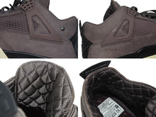 Load image into Gallery viewer, NIKE ナイキ アママニエール AJ4 Violet Ore スニーカー DV6773220 レザー ラバー バーガンディ サイズ30cm 美品 中古 4b006292