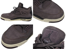 Load image into Gallery viewer, NIKE ナイキ アママニエール AJ4 Violet Ore スニーカー DV6773220 レザー ラバー バーガンディ サイズ30cm 美品 中古 4b006292