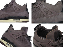 Load image into Gallery viewer, NIKE ナイキ アママニエール AJ4 Violet Ore スニーカー DV6773220 レザー ラバー バーガンディ サイズ30cm 美品 中古 4b006292