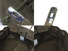 Load image into Gallery viewer, READYMADE レディメイド TRAVEL BAG LARGE トラベルバッグ ラージ ハンドバッグ サイズL バーキン50型 再構築 オリーブ 美品 中古 4b006294