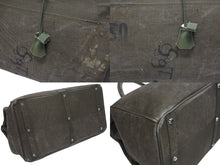Load image into Gallery viewer, READYMADE レディメイド TRAVEL BAG LARGE トラベルバッグ ラージ ハンドバッグ サイズL バーキン50型 再構築 オリーブ 美品 中古 4b006294