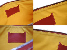 Load image into Gallery viewer, 極美品 GOYARD ゴヤール セナGM クラッチバッグ レッド ゴヤールディンキャンバス シルバー金具 SENAT2GMLTY07CL07P 中古 4b006296