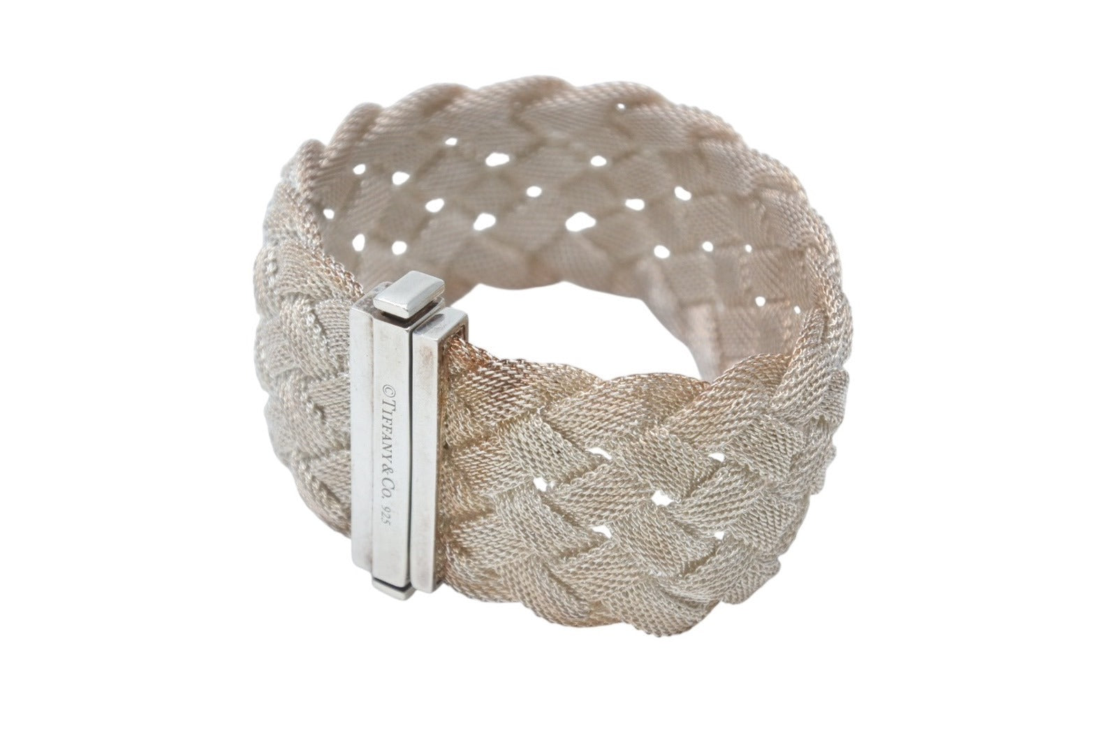 TIFFANY&Co. ティファニー ブレスレット サマセット メッシュ シルバー