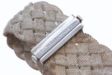 画像をギャラリービューアに読み込む, TIFFANY&amp;Co. ティファニー ブレスレット サマセット メッシュ シルバー925 重量約46.1g シルバー 美品 中古 4b006299