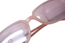 画像をギャラリービューアに読み込む, CHANEL シャネル ココマーク ラインストーン スクウェア サングラス ピンク プラスティク 美品 中古 4b006302