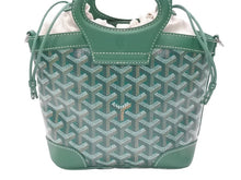 Load image into Gallery viewer, 新品未使用 GOYARD ゴヤール SAC BELUGA MINI ベルーガミニ 2WAY ハンドバッグ ショルダーバッグ ゴヤールディンキャンバス グリーン 中古 4b006307