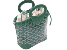 Load image into Gallery viewer, 新品未使用 GOYARD ゴヤール SAC BELUGA MINI ベルーガミニ 2WAY ハンドバッグ ショルダーバッグ ゴヤールディンキャンバス グリーン 中古 4b006307