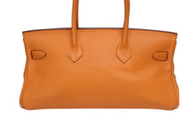 画像をギャラリービューアに読み込む, ゴルチェ期 HERMES エルメス ショルダーバーキン オレンジ トリヨンクレマンス ◻︎I刻 シルバー金具 美品 中古 4b006308