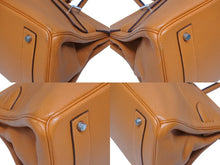 画像をギャラリービューアに読み込む, ゴルチェ期 HERMES エルメス ショルダーバーキン オレンジ トリヨンクレマンス ◻︎I刻 シルバー金具 美品 中古 4b006308