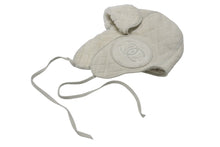 Load image into Gallery viewer, 新品未使用 CHANEL シャネル ココ ネージュ フライトキャップ パイロットキャップ AAA429 ココマーク フェイクファー スウェード 中古 4b006311