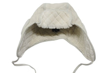 Load image into Gallery viewer, 新品未使用 CHANEL シャネル ココ ネージュ フライトキャップ パイロットキャップ AAA429 ココマーク フェイクファー スウェード 中古 4b006311