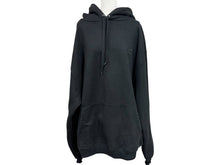 画像をギャラリービューアに読み込む, Champion チャンピオン パーカー 無地 裏起毛 S2202-003 ブラック コットン ポリエステル 美品 中古 4b006316