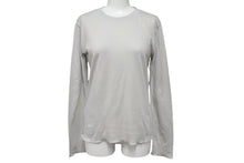 Load image into Gallery viewer, VINTAGE ヴィンテージ ロングスリーブTシャツ 長袖Tシャツ バックプリント 大麻柄 マリファナ コットン グレー サイズS 美品 中古 4b006317