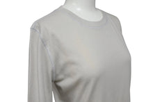 Load image into Gallery viewer, VINTAGE ヴィンテージ ロングスリーブTシャツ 長袖Tシャツ バックプリント 大麻柄 マリファナ コットン グレー サイズS 美品 中古 4b006317