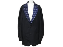 画像をギャラリービューアに読み込む, 極美品 Maison Margiela メゾンマルジェラ リバーシブルジャケット 21S S50BN0471 ポリエステル 毛 ブラック サイズ48 中古 4b006320