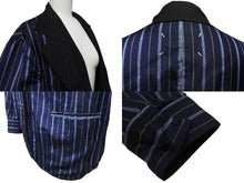 画像をギャラリービューアに読み込む, 極美品 Maison Margiela メゾンマルジェラ リバーシブルジャケット 21S S50BN0471 ポリエステル 毛 ブラック サイズ48 中古 4b006320