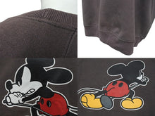 Load image into Gallery viewer, NUMBER (N)INE(ナンバーナイン) ミッキーマウス メンズ スウェット ブラウン サイズⅬ 美品 中古 4b06322