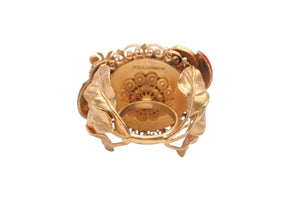 DOLCE&GABBANA ドルチェアンドガッバーナ ブラスリング 指輪 WRI6C1W0001 重量約32.4g 13.5号 てんとう虫 美品 中古 4b006327