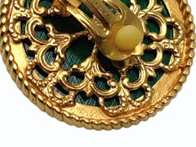 Load image into Gallery viewer, 極美品 DOLCE&amp;GABBANA ドルチェアンドガッバーナ レモンモチーフ イヤリング イエロー マルチカラー ゴールド金具 中古 4b006332