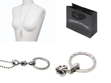 画像をギャラリービューアに読み込む, 極美品 CHROME HEARTS クロムハーツ EYE WEAR LOOP NTFL BND BS FLEUR アイウェアループ BSフレア ネックレス 重量約19.1g 中古 4b006336