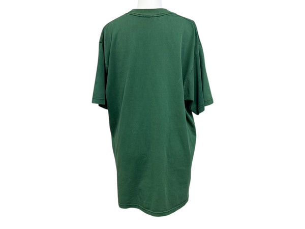 VINTAGE ヴィンテージ 90's WU-WEAR ウーウェア 半袖Ｔシャツ グリーン サイズL ウータンクラン 美品 中古 4b006345