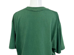 VINTAGE ヴィンテージ 90's WU-WEAR ウーウェア 半袖Ｔシャツ グリーン サイズL ウータンクラン 美品 中古 4b006345